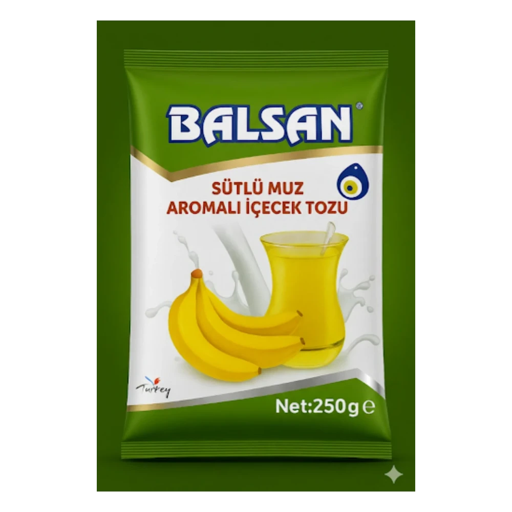 Balsan Sütlü Muz Aromalı İçecek Tozu