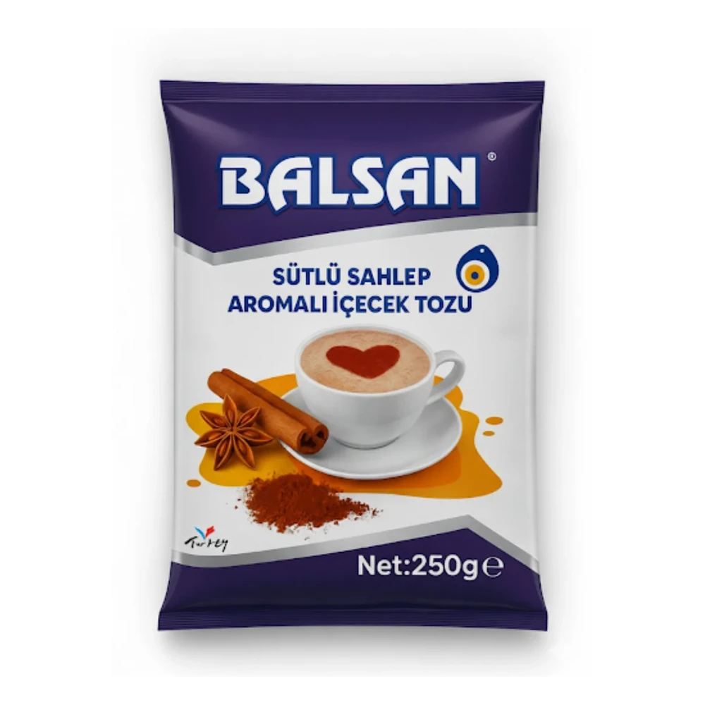 Balsan Sütlü Salep Aromalı İçecek Tozu