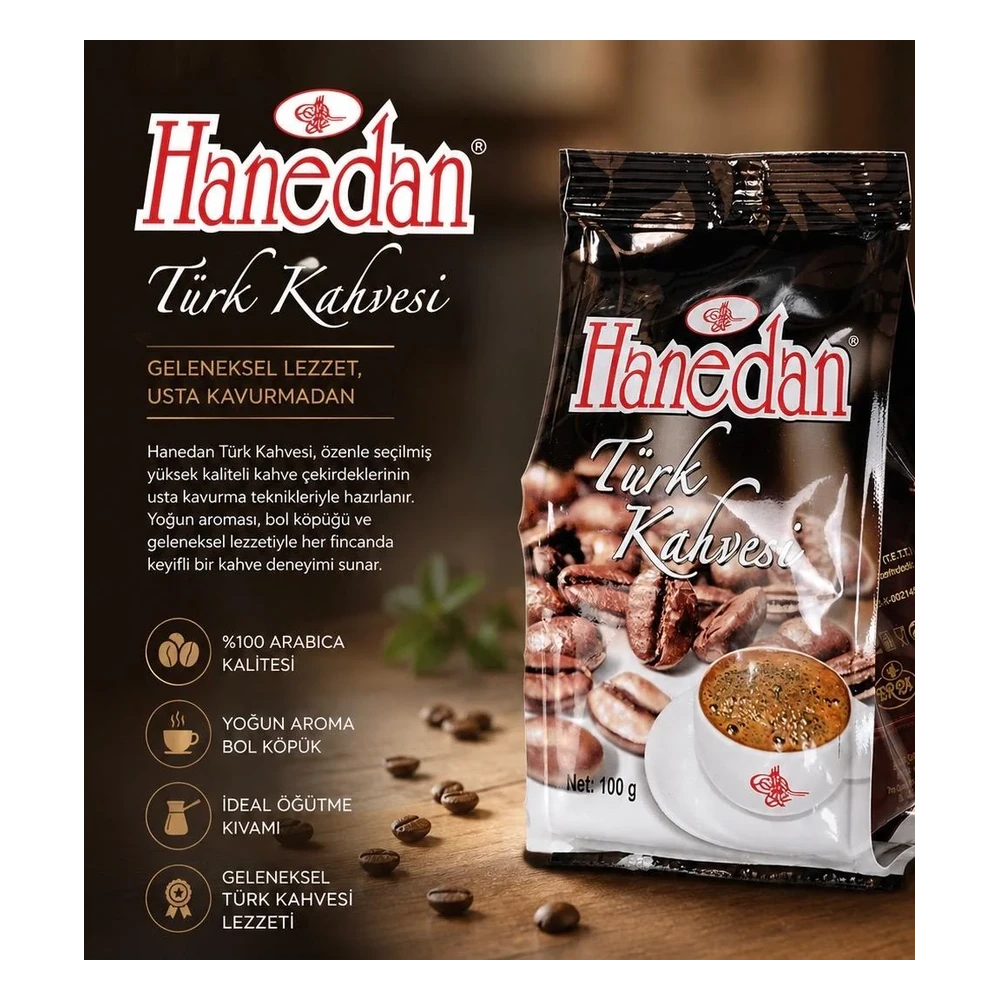 Hanedan Türk Kahvesi 250 Gram