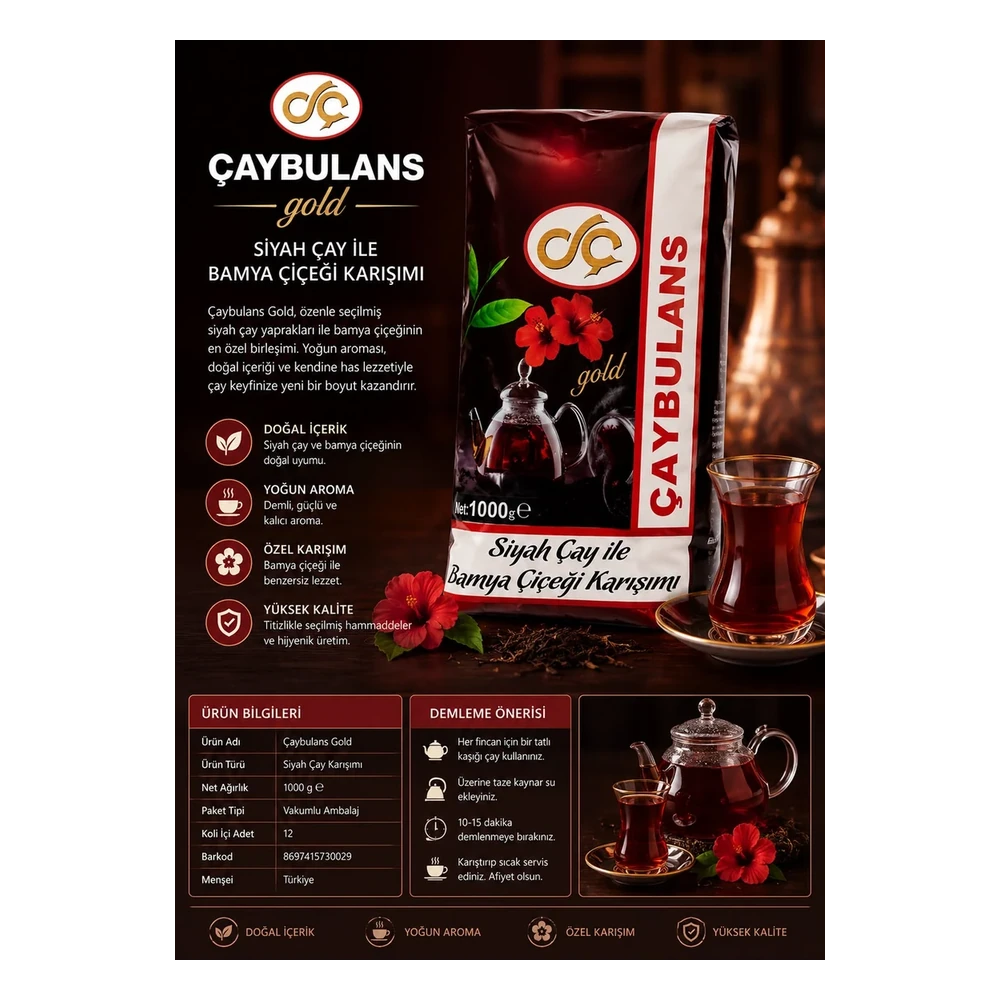 Dokumacı Çay Çaybulans 1000 Gram